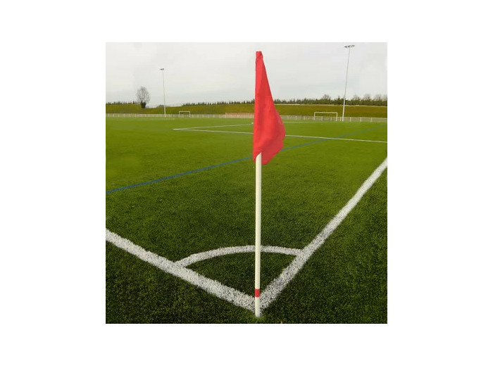 Jeu 4 poteaux de corner flexibles