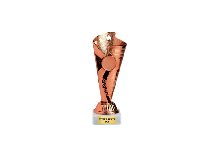Coupe economique bronze hauteur 17,
