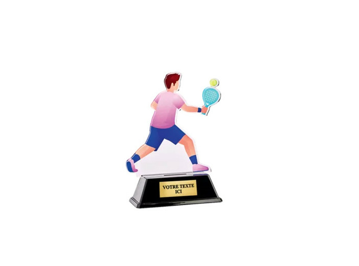 Trophee acrylique personnalisable p