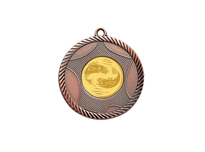 Medaille zamak diam50mm bronze