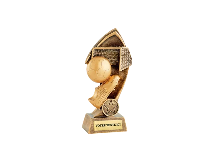Trophee resine foot h.12cm