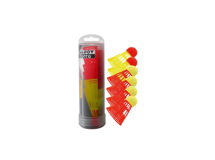 Tube de 6 volants speedbadminton