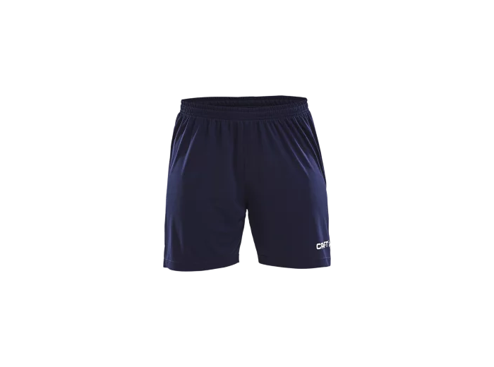 Squad short solid w navy