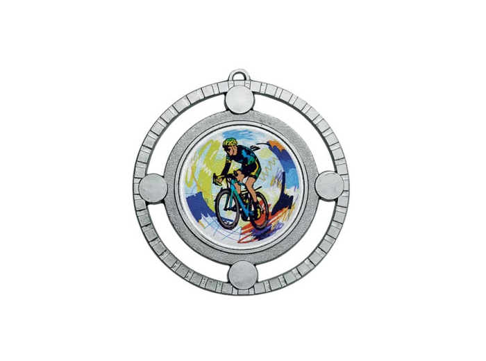 Medaille zamak 87mm argent