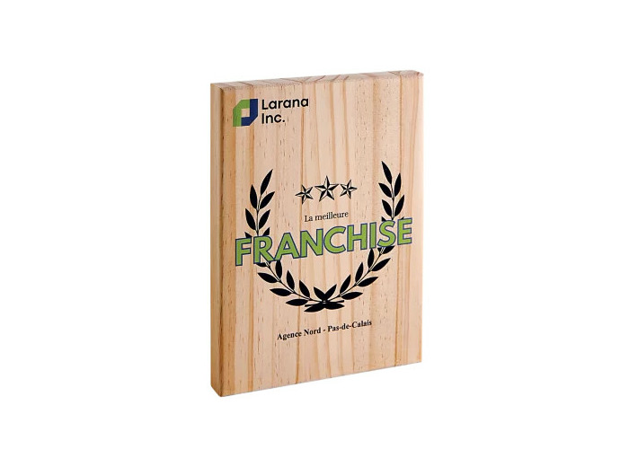 Trophee bois hauteur 190 cm