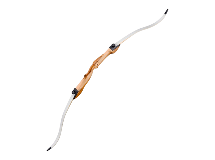 Arc bois droitier 62"