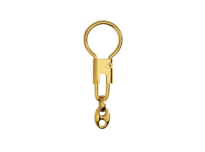 Chainette or avec crochet