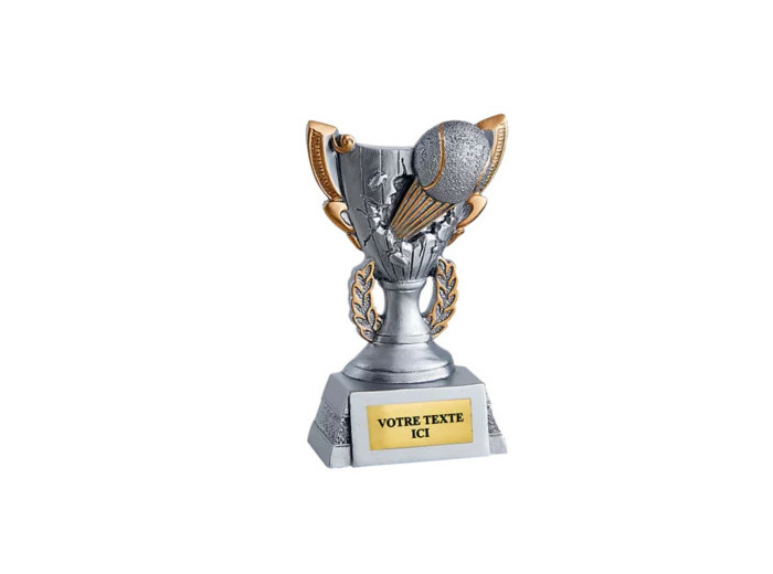 Trophee resine discip tennis h 11cm