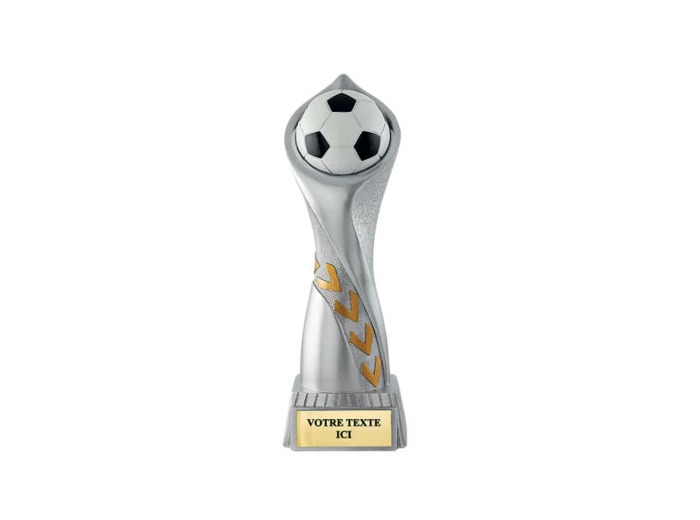 Trophee resine trophee foot h.40 cm