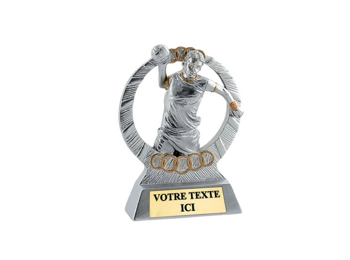 Trophee resine eco handball h.11 cm