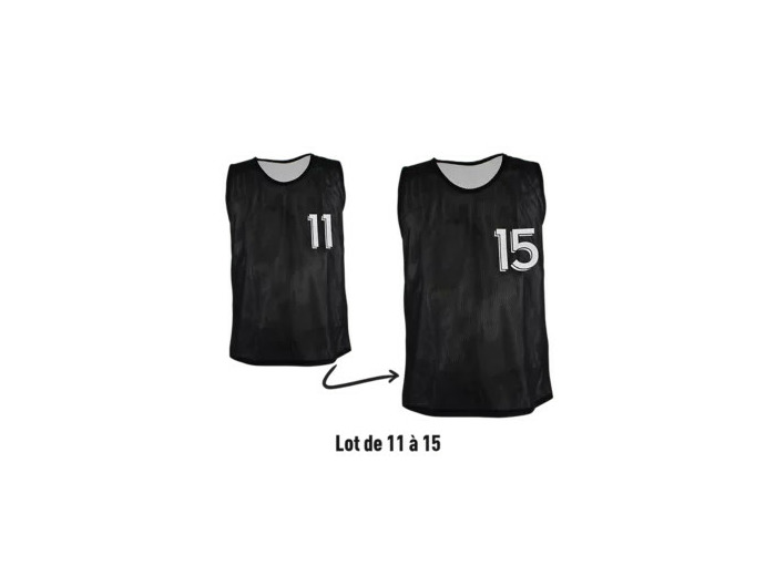 Lot de 5 chasubles revers nume