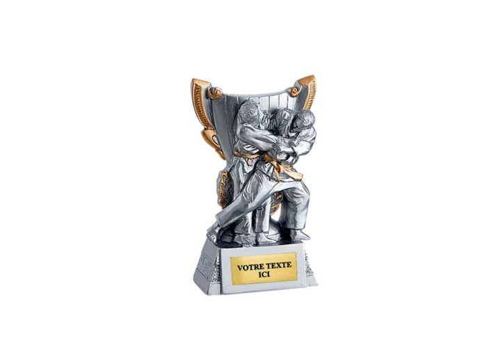 Trophee trophee resine discip judo h 11 cm