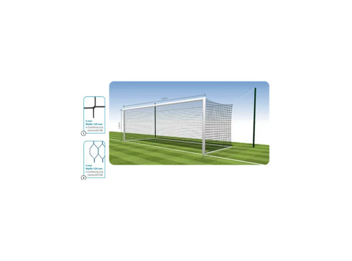 Filet football 4 mm - maille 120 -