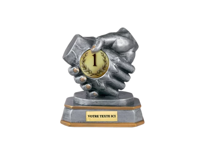 Trophee resine fair play h. 17 cm
