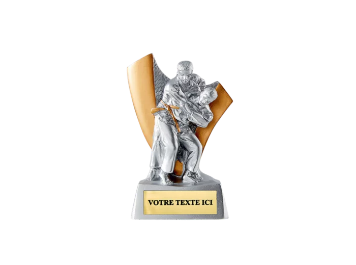 Trophee resine eco judo h h. 10 cm
