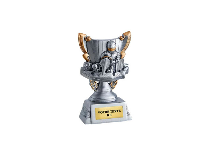 Trop resine discip karting h 11cm