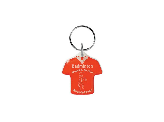 Porte clef epoxy 1 face