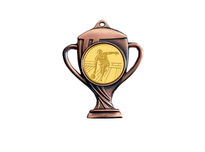 Medaille zamak diam50mm bronze