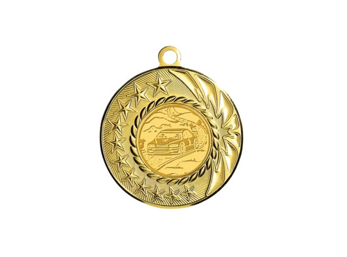 Medaille fer diam50mm or