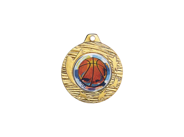 Medaille fer 40mm or