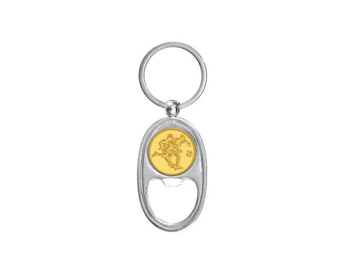 Porte-clef argent avec ecrin