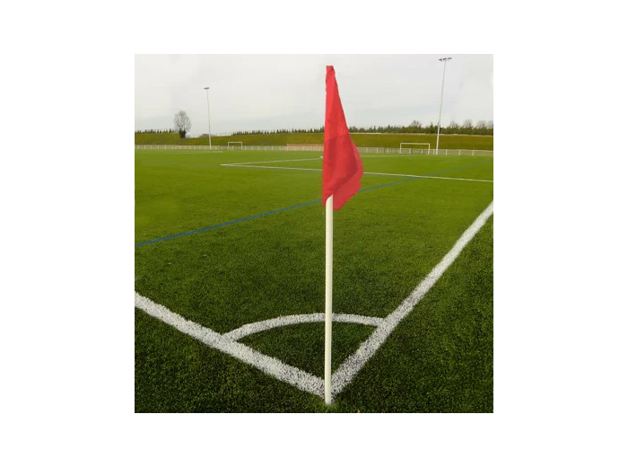 Jeu de 4 poteaux de corner rigides