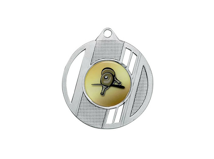 Medaille fer a trou diam50mm argt