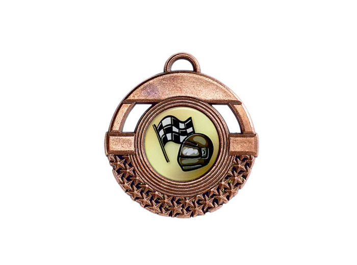 Medaille zamak diam50mm bronze