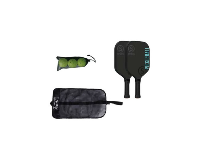 Kit pickleball bois-indoor