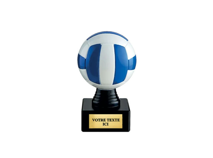 Trophee plastique volley h 13 cm