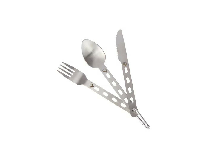 Lot de 3 couverts camping