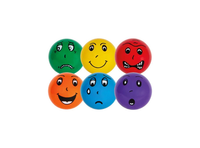 Lot de 12 balles émotions