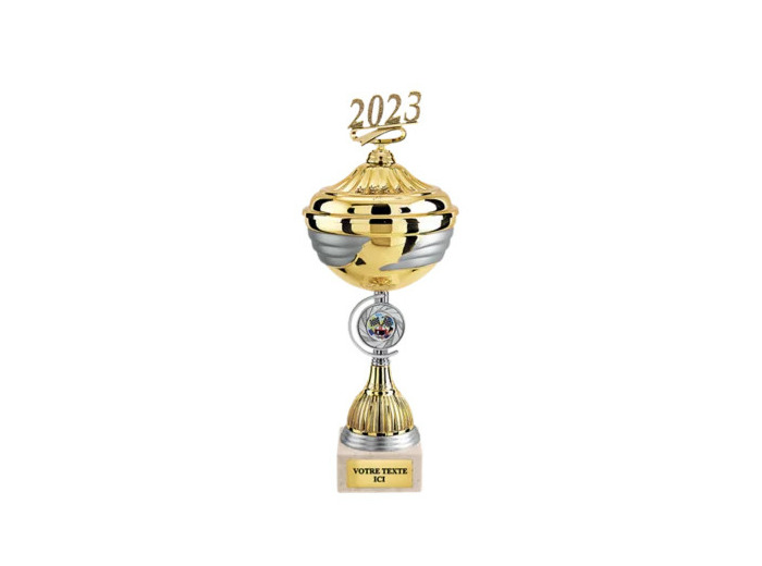 Coupe class arg/or h 37 cm d 140 mm