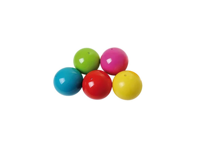 Lot de 6 ballons initiation 18cm