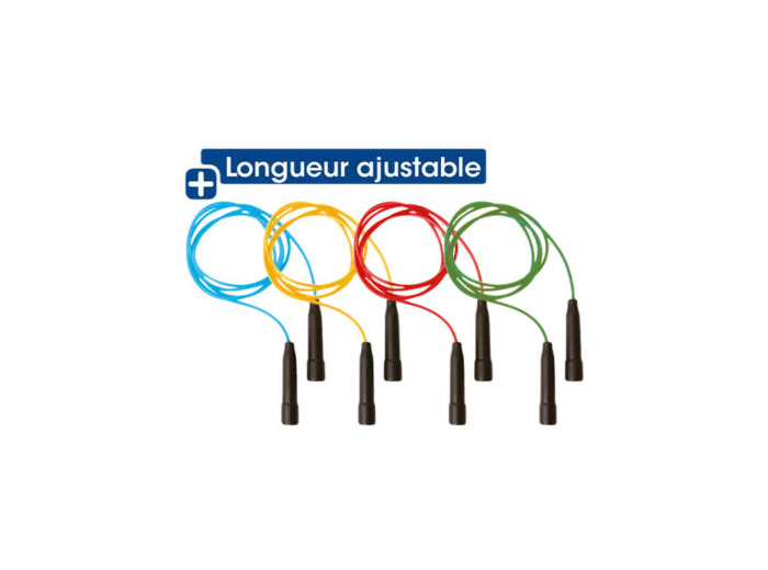 Corde a sauter ajustable - 2.20 m