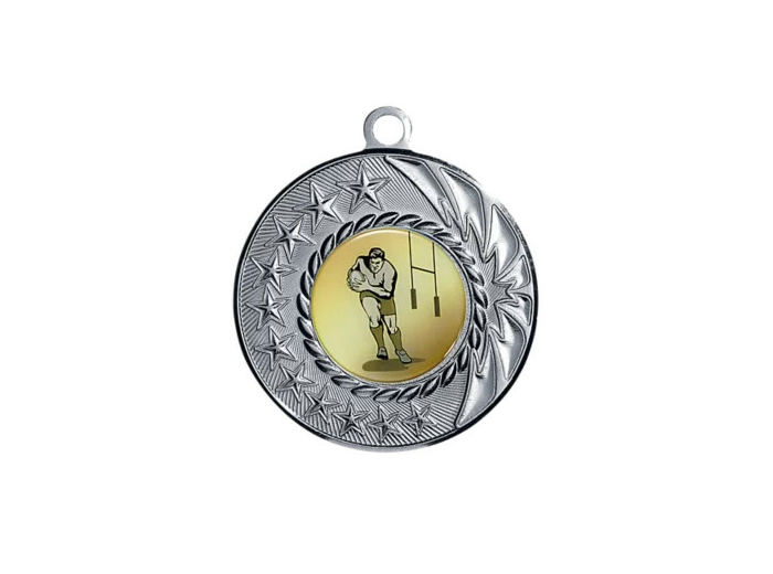 Medaille fer diam50mm argent