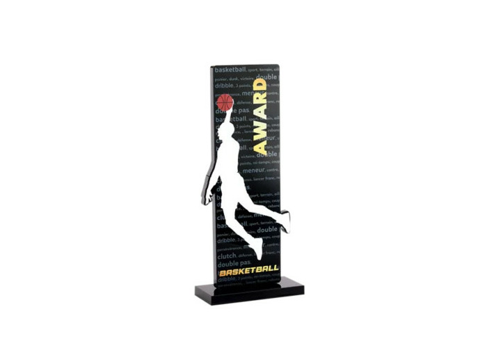Trophee acrylique personnalisable n