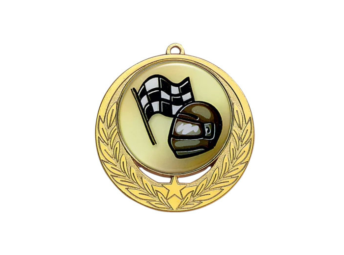 Medaille zamak diam70mm or