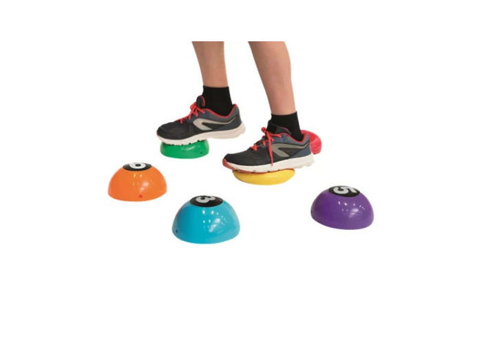 Lot de 6 demi-sphères éducatives