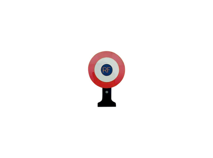 Cocarde metal/voiture-conseil mun