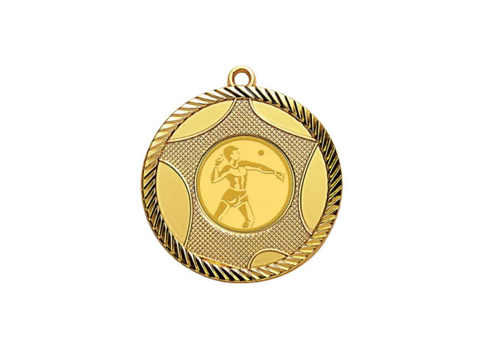 Medaille zamak diam50mm or