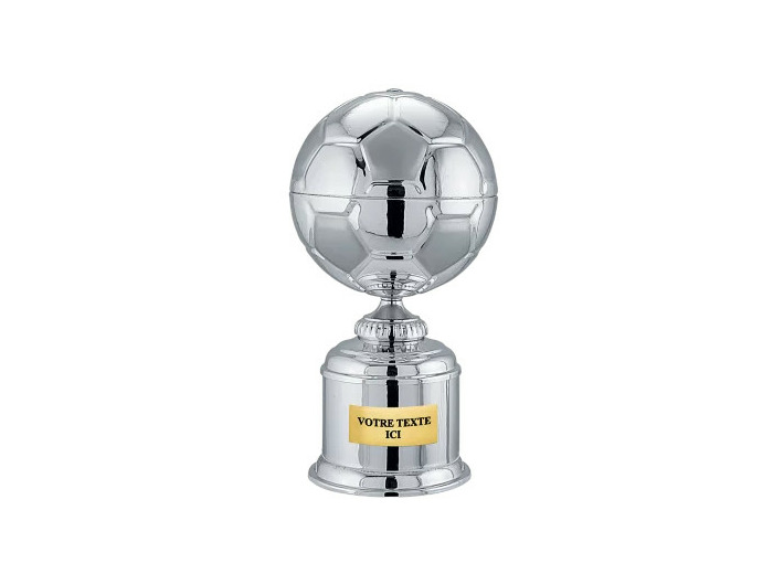 Coupe discipline football argent/ar