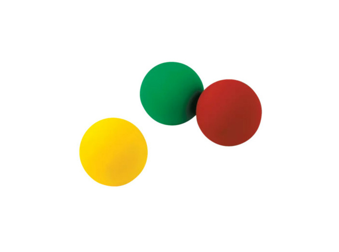 Balle a jongler - pvc - le lot de 3
