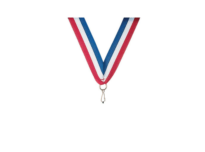 Ruban medaille tricolore modèle fin