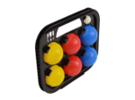Jeu de 6 boules de petanque pvc
