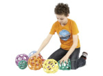 Lot de 6 balles ouvertes 21.6 cm