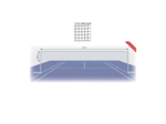 Filet badminton - dia. 1.2 mm - mai