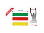 Lot de 3 mini-bandes de resistance