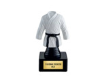Trophee plastique judo h 13 cm