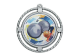Medaille zamak diam70mm argent